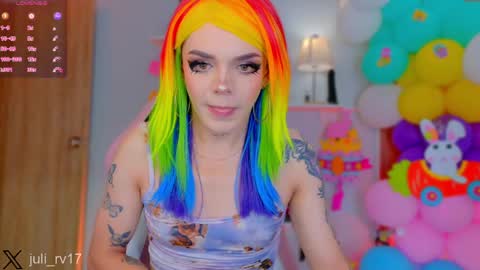 juli   Instagram july rv17 - Twitter juli rv17     online show from 04/14/26, 12:33
