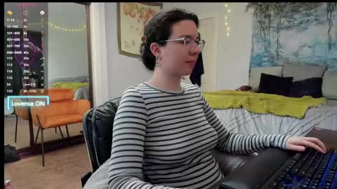 Snapshot of cleo_cam chatting on 02/20/25, 11:21 Cleo Schedule Updates online show from 02/20/25, 11:21