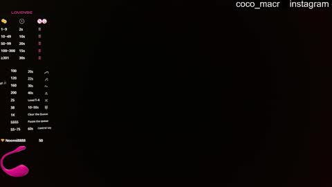 coco_macr online show from 03/25/26, 04:57