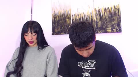 Snapshot of coupsextop chatting on 09/21/25, 04:25 Juli and Liam online show from 09/21/25, 04:25