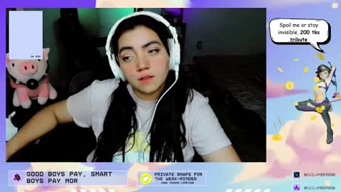 Snapshot of cuteambervi chatting on 09/20/25, 07:26 Princess Amber online show from 09/20/25, 07:26