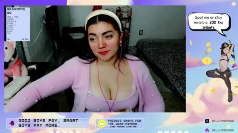 Snapshot of cuteambervi chatting on 10/02/25, 06:26 Princess Amber online show from 10/02/25, 06:26