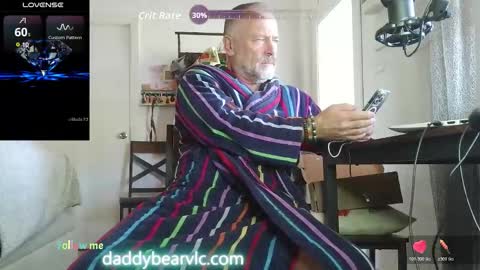 DaddyBear online show from 11/25/25, 12:27