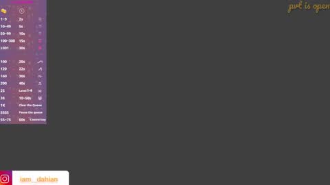 Dahiana  online show from 05/06/26, 11:26