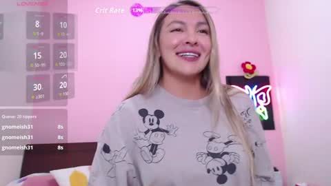 Snapshot of danika_bellaa chatting on 06/18/26, 12:44 K A R O L online show from 06/18/26, 12:44