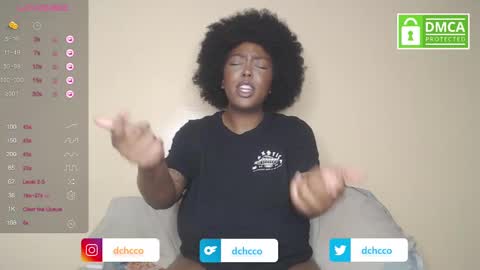 Snapshot of dchcco chatting on 09/29/25, 11:20 Duchess Coco - Coco Puffs online show from 09/29/25, 11:20
