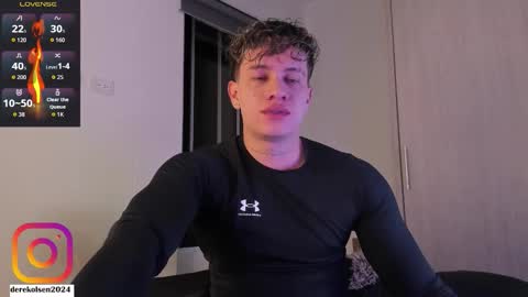 Snapshot of derekolsen_ chatting on 11/13/25, 01:26 Derek IG Derekolsen2024 online show from 11/13/25, 01:26