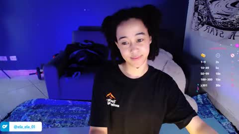 Snapshot of ela_0 chatting on 12/03/24, 11:44 Ela Help me reach 100 thumbs up online show from 12/03/24, 11:44