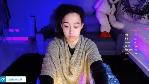 Snapshot of ela_0 chatting on 12/11/24, 09:41 Ela Help me reach 100 thumbs up online show from 12/11/24, 09:41