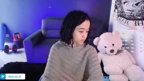 Snapshot of ela_0 chatting on 12/17/24, 12:11 Ela Help me reach 100 thumbs up online show from 12/17/24, 12:11