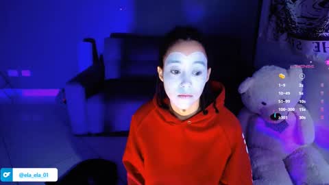 Snapshot of ela_0 chatting on 12/21/24, 06:19 Ela Help me reach 100 thumbs up online show from 12/21/24, 06:19