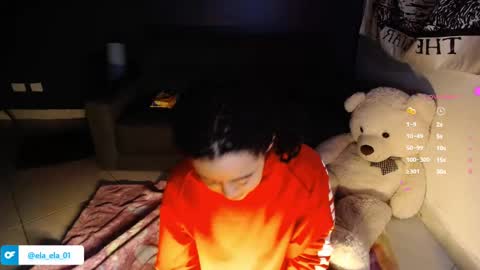 Snapshot of ela_0 chatting on 12/24/24, 10:01 Ela Help me reach 100 thumbs up online show from 12/24/24, 10:01