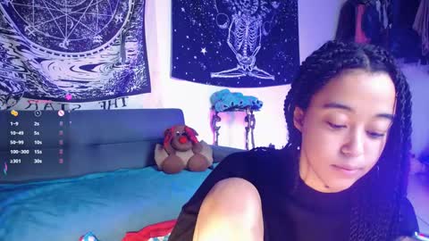 Snapshot of ela_0 chatting on 01/27/25, 12:37 Ela Help me reach 100 thumbs up online show from 01/27/25, 12:37