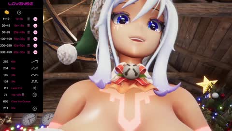 Snapshot of elfielovevt chatting on 12/15/24, 06:26 Elfie Love online show from 12/15/24, 06:26