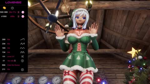 Snapshot of elfielovevt chatting on 12/18/24, 05:52 Elfie Love online show from 12/18/24, 05:52