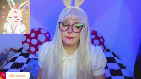 Snapshot of elicecooper chatting on 11/25/25, 06:35 Elice Cooper new account online show from 11/25/25, 06:35