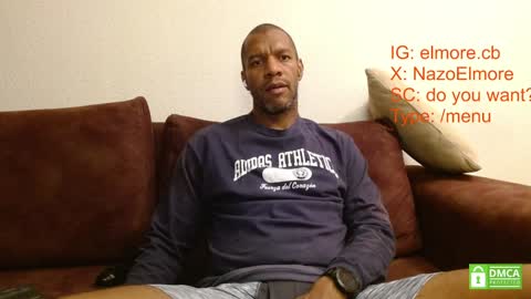 Snapshot of elmorenazogt chatting on 01/03/25, 03:27 My name is Elmore. Please say hello I like to chat with you. If you have requests or dirty talk please use tip online show from 01/03/25, 03:27