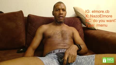 Snapshot of elmorenazogt chatting on 01/03/25, 06:33 My name is Elmore. Please say hello I like to chat with you. If you have requests or dirty talk please use tip online show from 01/03/25, 06:33