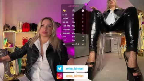 Erika      online show from 01/16/25, 05:55