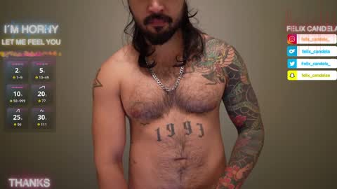 Felix Candela  online show from 05/05/26, 04:26