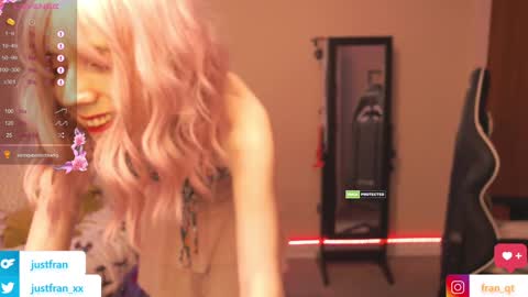 Snapshot of fran_qt chatting on 12/07/24, 06:59 Fran online show from 12/07/24, 06:59