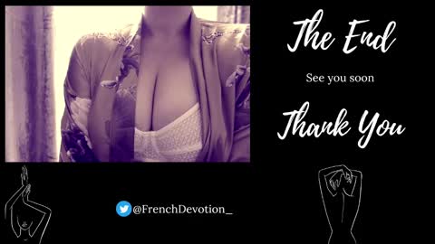 Snapshot of french_devotion chatting on 12/31/24, 10:37 Louise or Lou 3 online show from 12/31/24, 10:37