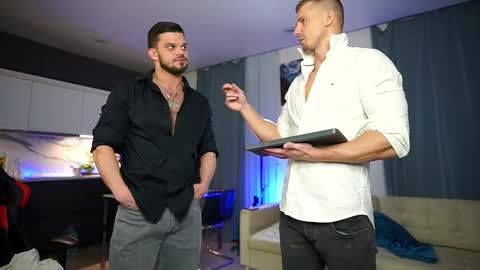 Snapshot of georgearmwrestler chatting on 10/29/25, 06:42 George my Fansly online show from 10/29/25, 06:42