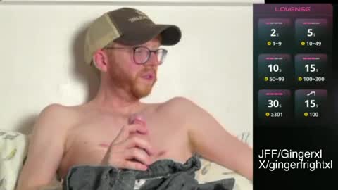 Ginger online show from 07/28/26, 08:52