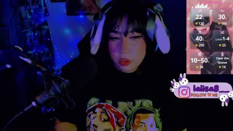 Snapshot of gloriette__ chatting on 01/19/25, 04:22 LALISA online show from 01/19/25, 04:22