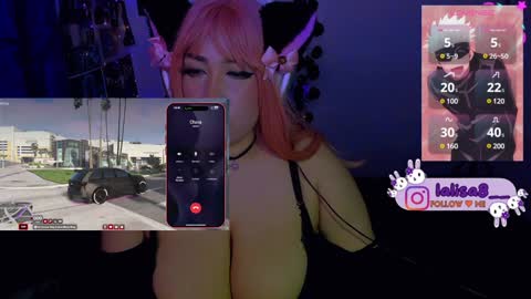 Snapshot of gloriette__ chatting on 01/28/25, 08:47 LALISA online show from 01/28/25, 08:47