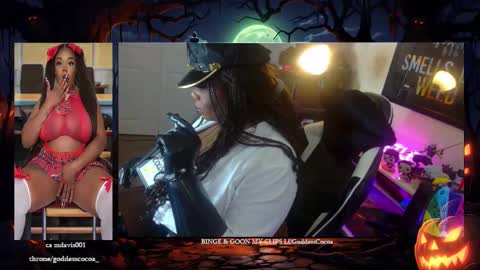 Snapshot of goddesscocoaa chatting on 10/24/25, 07:05 Goddess Cocoa online show from 10/24/25, 07:05