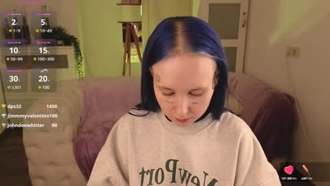 Snapshot of goth_babydoll chatting on 01/01/25, 07:32 Benny online show from 01/01/25, 07:32