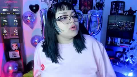 Snapshot of goth_stein chatting on 12/21/24, 08:39 Engel Please help me to reach 50 thumbs up online show from 12/21/24, 08:39