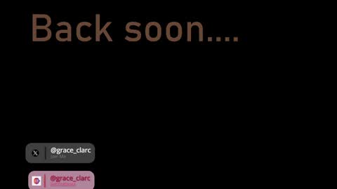 Grace clarc online show from 04/29/26, 05:30
