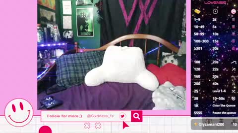 Snapshot of gxddess_fe chatting on 12/28/24, 11:48 Goddess Fe online show from 12/28/24, 11:48