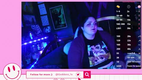 Snapshot of gxddess_fe chatting on 01/02/25, 06:29 Goddess Fe online show from 01/02/25, 06:29