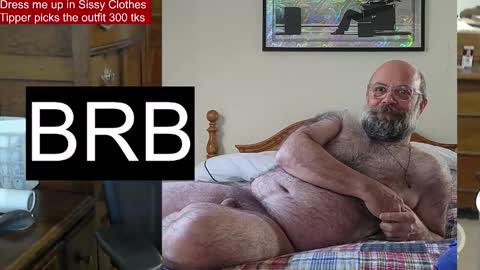 HairyDaddyBear69 online show from 02/15/26, 01:41