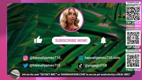 Hannah James online show from 01/22/25, 04:33