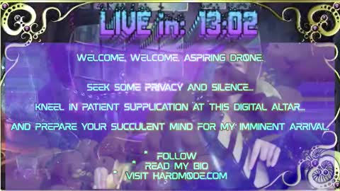 Snapshot of hardm0de chatting on 11/21/25, 08:29 B0ne Daddy Bonesaw Real-Life College of Whispers Bard mindfuck brainwash hypno cerebral sensual online show from 11/21/25, 08:29