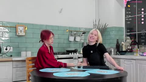 Snapshot of heaven_blonde chatting on 12/01/24, 04:29 Our names are Anette and Alice online show from 12/01/24, 04:29