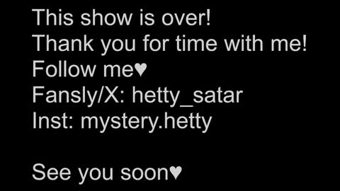 Snapshot of hetty_satar chatting on 01/25/25, 11:23 Hi Im Kate My favorite tips 222 200111100 PVT open online show from 01/25/25, 11:23