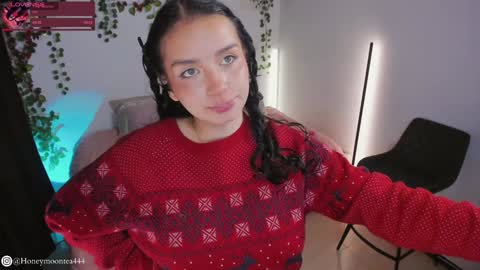 Snapshot of honeymoontea chatting on 12/25/24, 12:16 online show from 12/25/24, 12:16