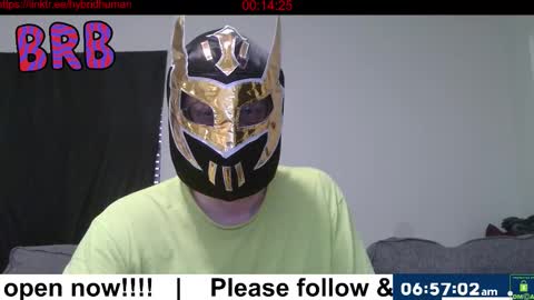 Snapshot of hybridhuman666 chatting on 12/20/25, 12:56 Bob Anderson online show from 12/20/25, 12:56