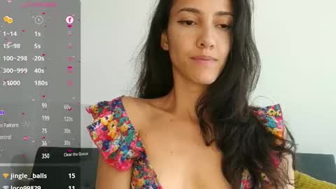 Snapshot of innocentlatiina chatting on 01/23/25, 10:01 Laroa online show from 01/23/25, 10:01