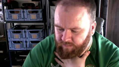 Snapshot of irishdaddy24 chatting on 02/21/25, 01:22 twitter theirishman205 online show from 02/21/25, 01:22