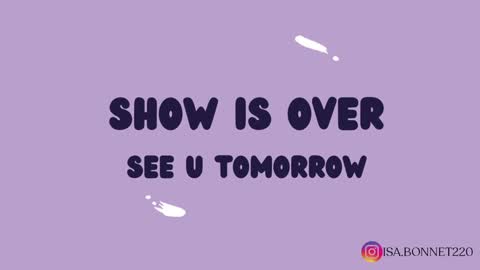 Isa online show from 01/27/25, 03:04