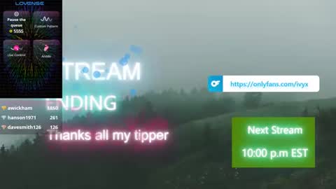 Ivy Nyxx online show from 02/01/25, 12:40