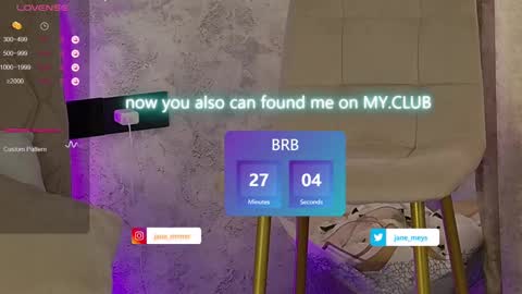 Snapshot of jane_meys chatting on 01/10/25, 11:11 your kitty JANE roawww online show from 01/10/25, 11:11