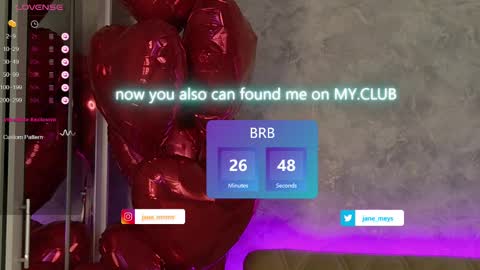 Snapshot of jane_meys chatting on 02/16/25, 11:16 your kitty JANE roawww online show from 02/16/25, 11:16