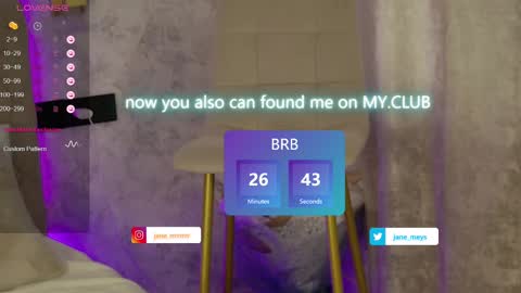 Snapshot of jane_meys chatting on 02/21/25, 08:18 your kitty JANE roawww online show from 02/21/25, 08:18